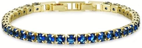 Amazon.com: TriJewels 0.69 ctw Yellow Sapphire Paperclip Links